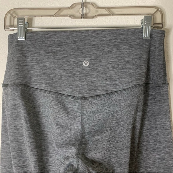 Lululemon womens align leggings mini Heathered herringbone 10 - Picture 3 of 8